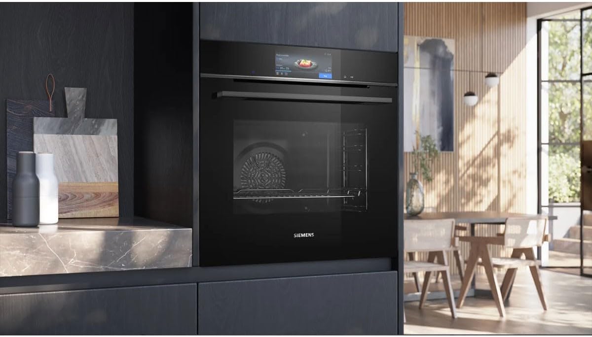 Siemens - four encastrable Série IQ700 - 71L - pyrolyse, 13 modes, HB778G3B1