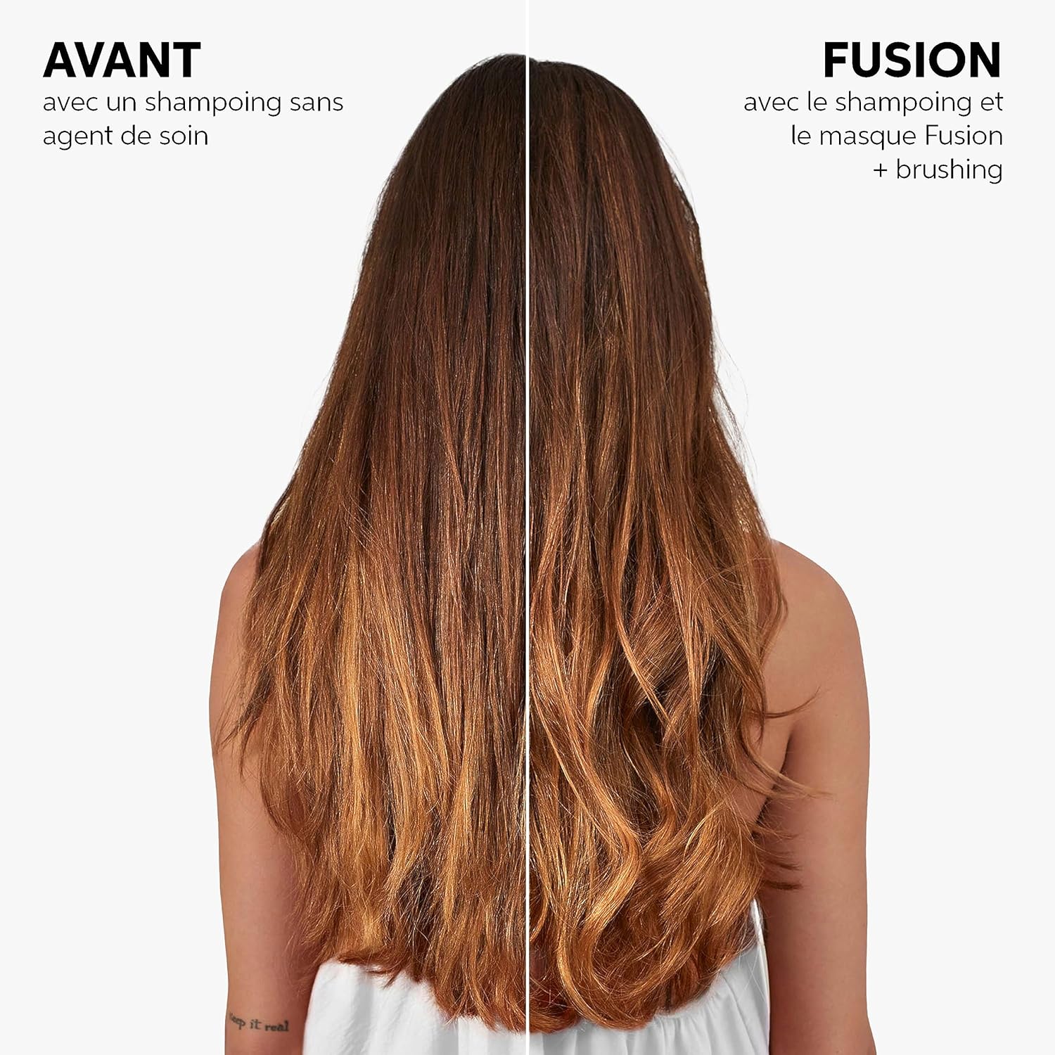 Wella Professionals - Fusion Masque - soin cheveux secs, brillance, anti-casse