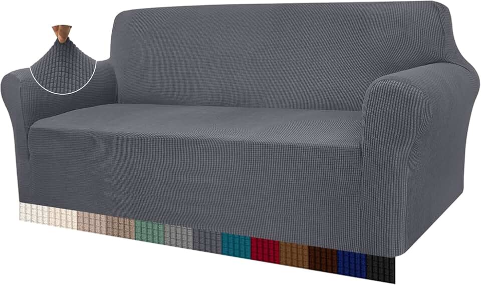 Granbest - housse canapé jacquard extensible - salon - protection animaux