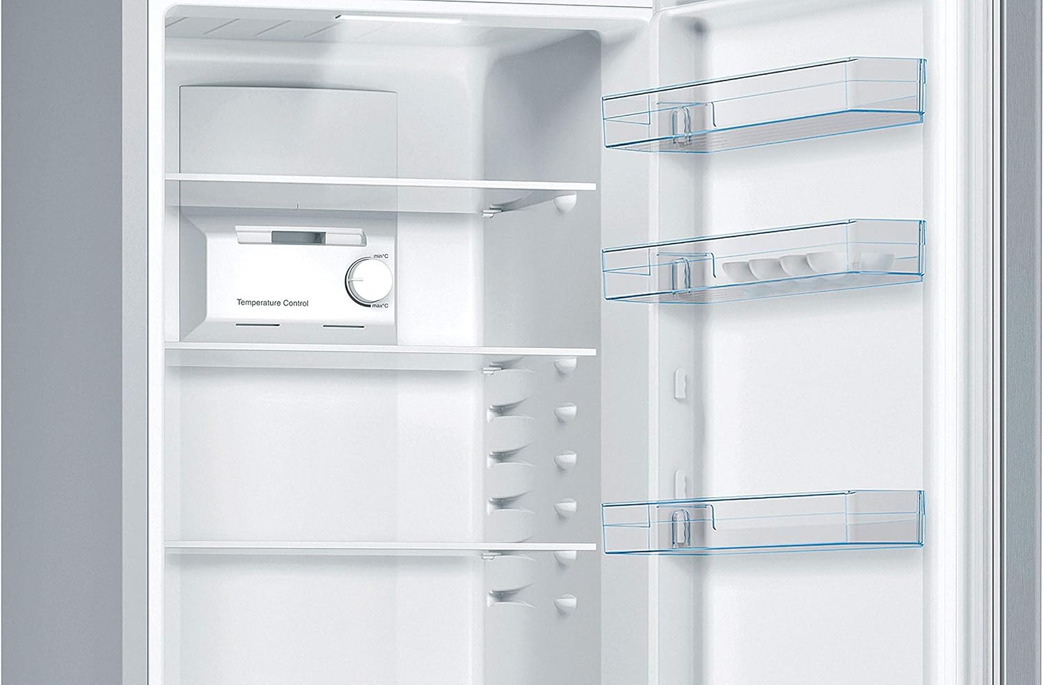 Bosch - combiné Série 2 - 305L, 60x186cm, inox argent - KGN36NLEA