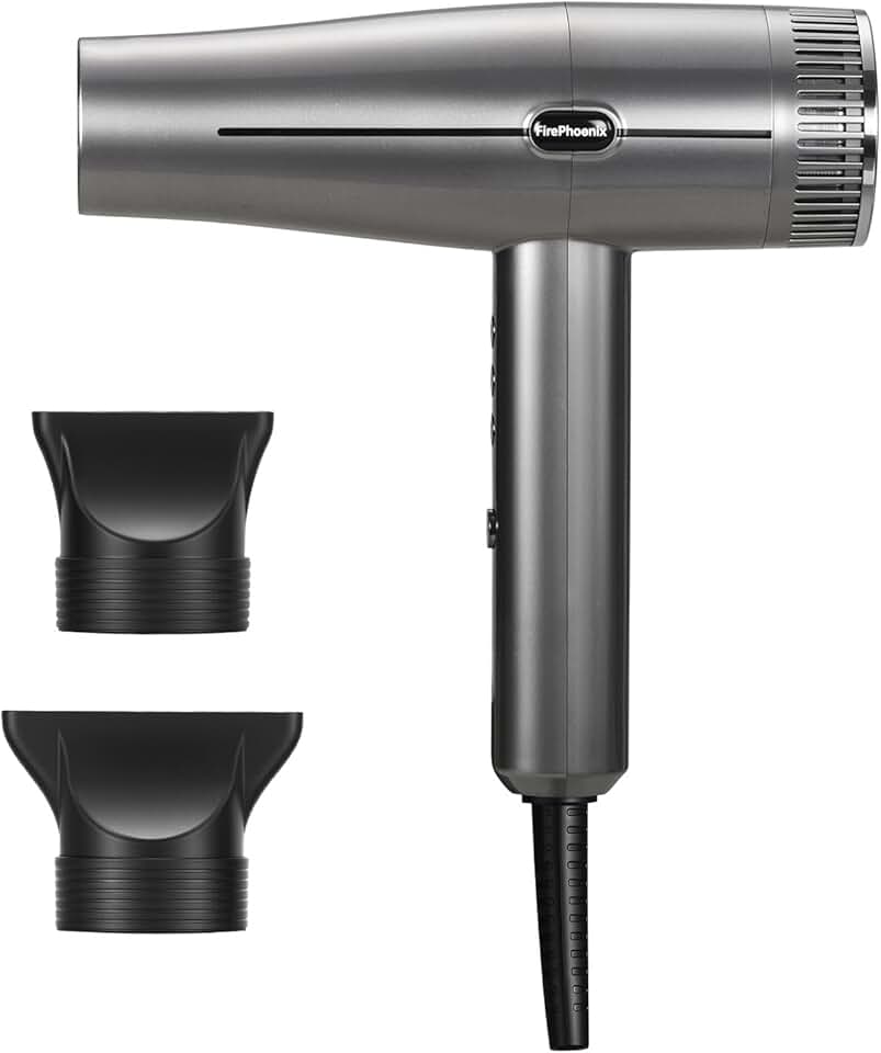 FirePhoenix - sèche-cheveux pro série 2300W, 90 000 tr/min, ions, 22 m/s
