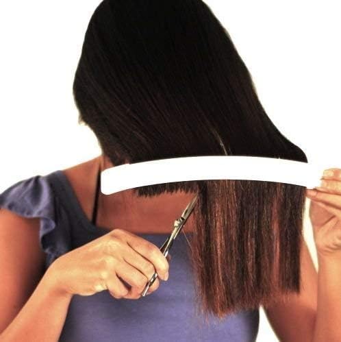 Outil coupe cheveux - lot 2 pièces, facile à utiliser, bleu, coupe précise