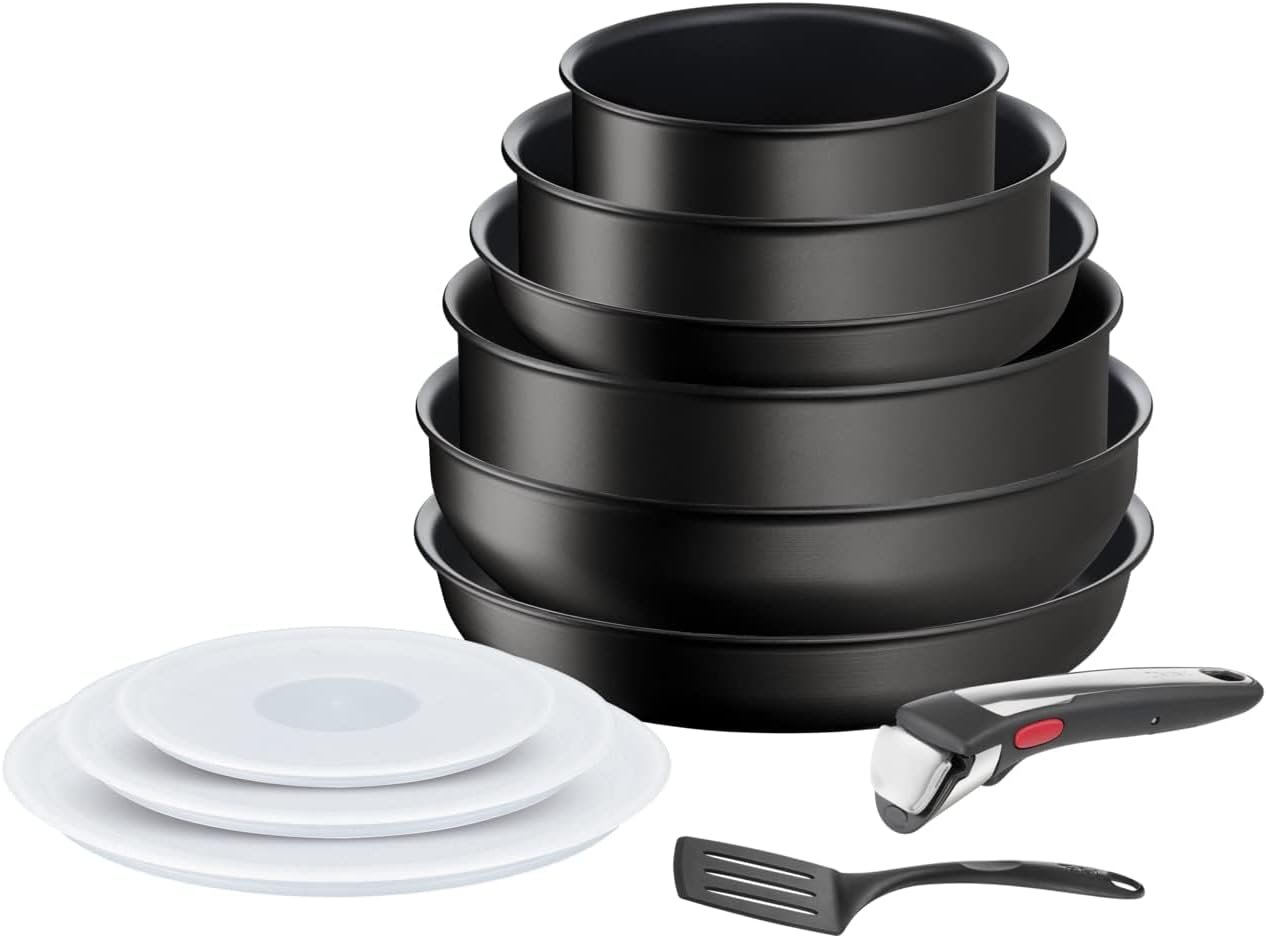 Tefal - Ingenio Eco Resist - batterie 11p induction, empilable, L7679002