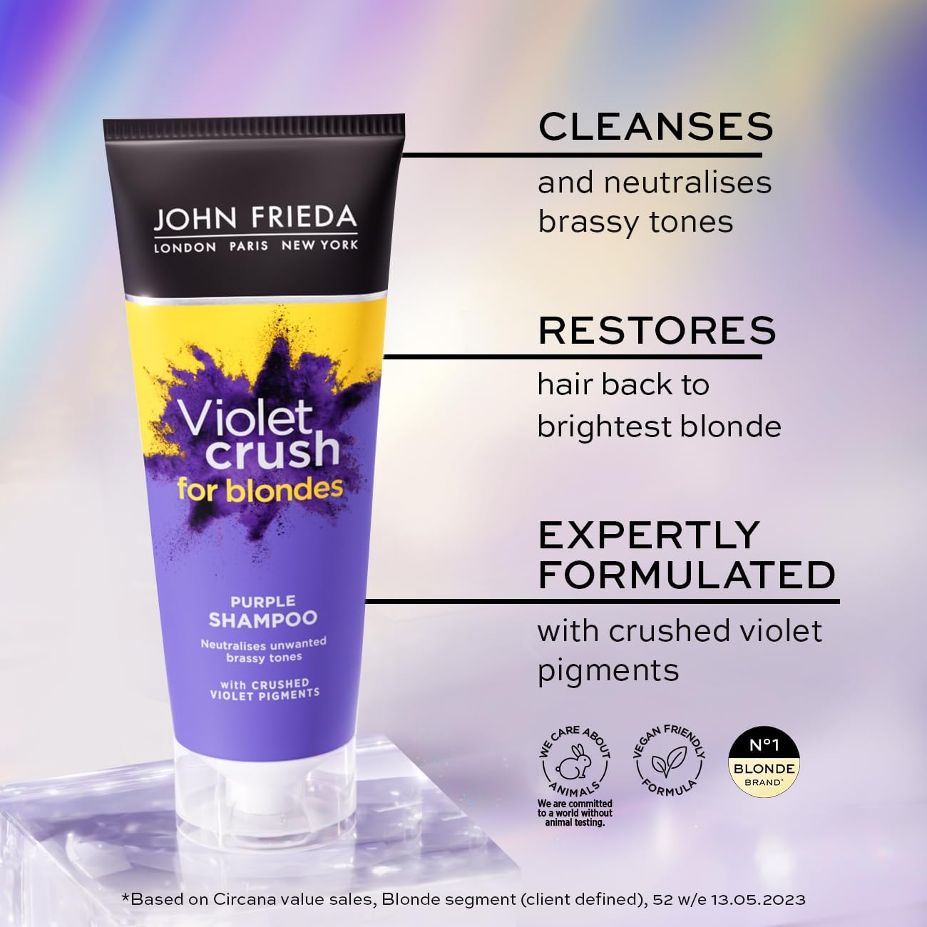 NOVA ENGEL - Violet Crush - shampoing violet 250ml, soin blond