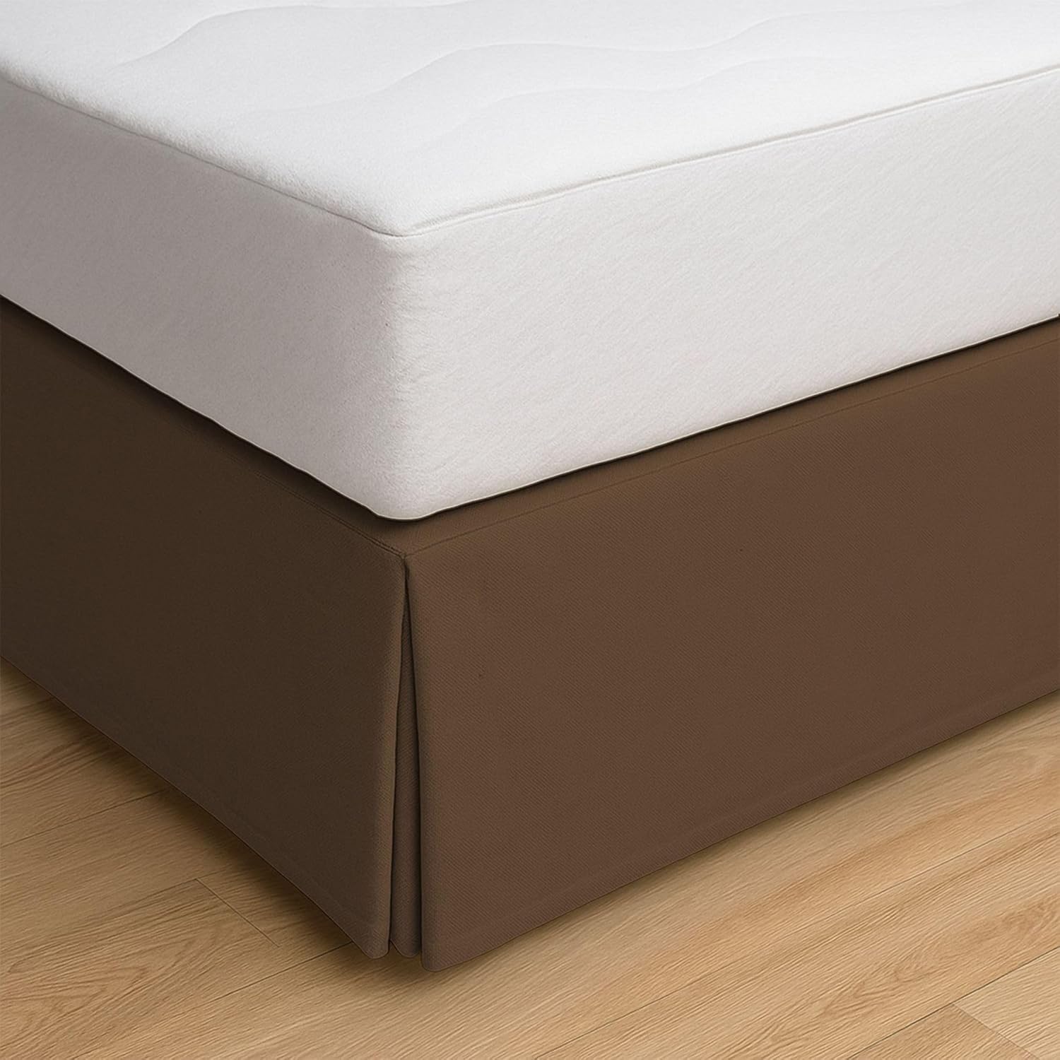 Housse de canapé - 135x190/200 cm - marron, antidérapante, respirante