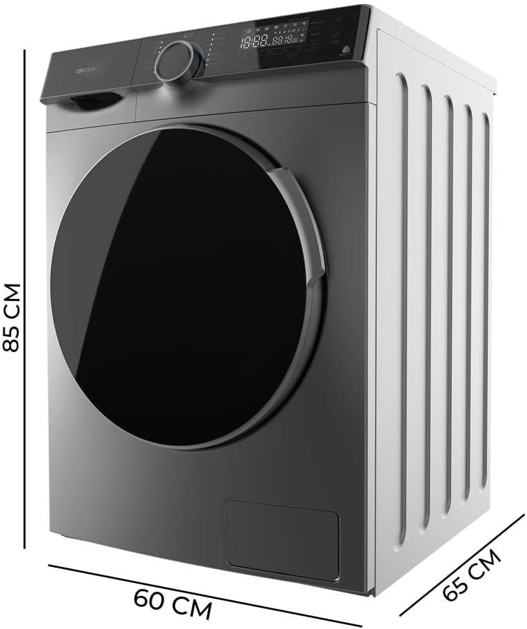 Cecotec - Bolero DressCode (série 121000) - 12kg, 1400tr/min, Inverter, Spa Care