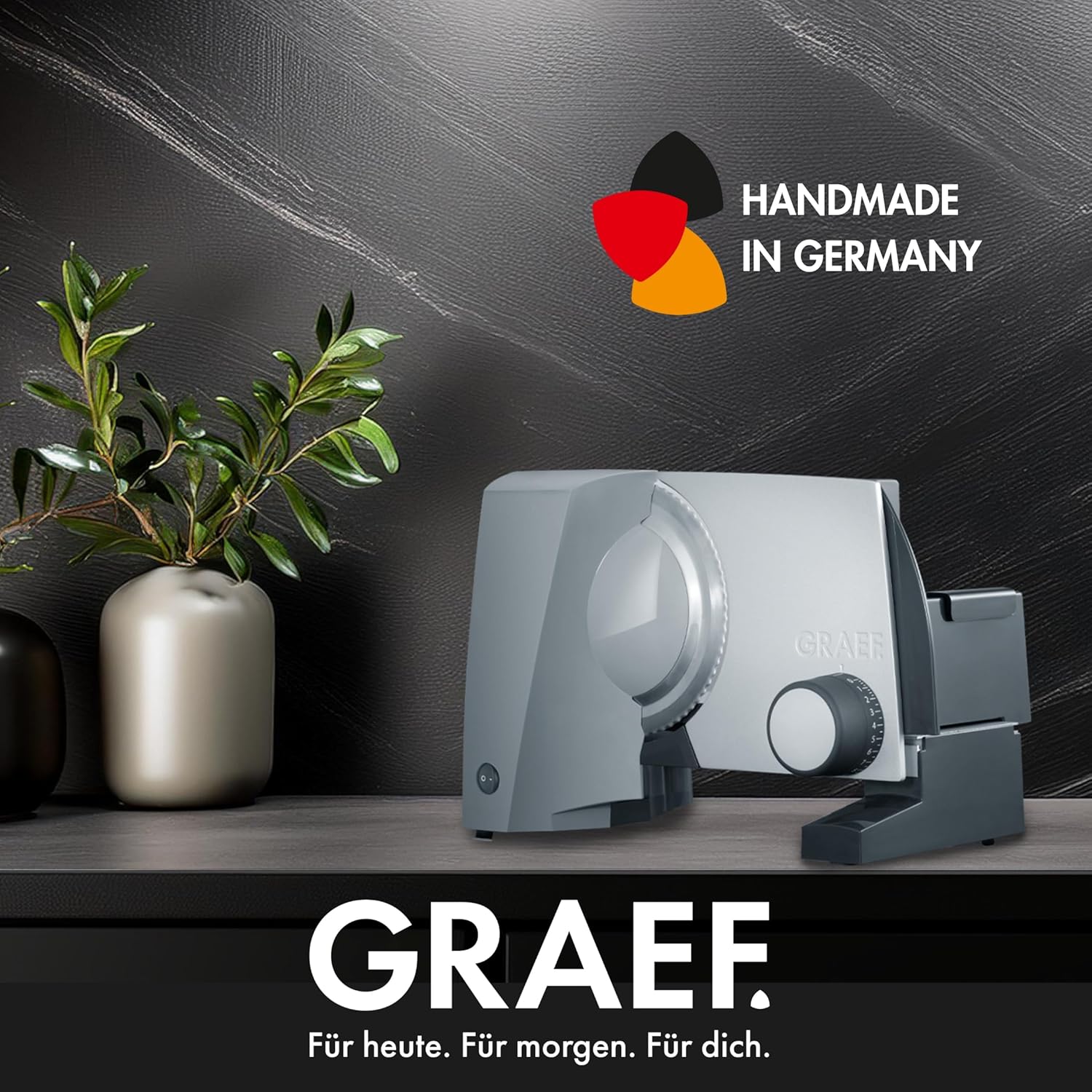 Graef - trancheuse universelle, lame 170mm, coupe 0-20mm, sécurité enfants, G50