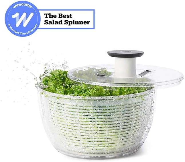 Essoreuse à salade - modèle 4.0 - transparente - grande capacité