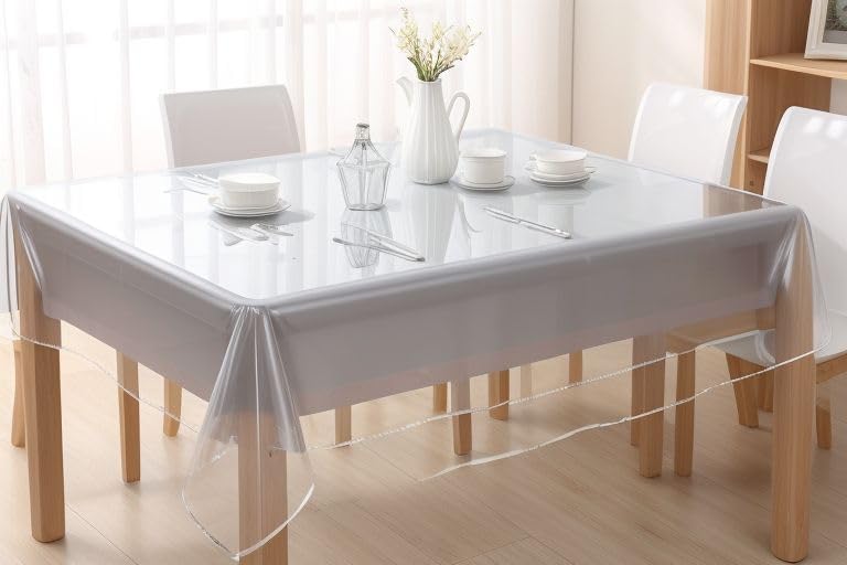 VITA PERFETTA - Protection Fine PVC transparente - 140x200 cm - nappe rectangle