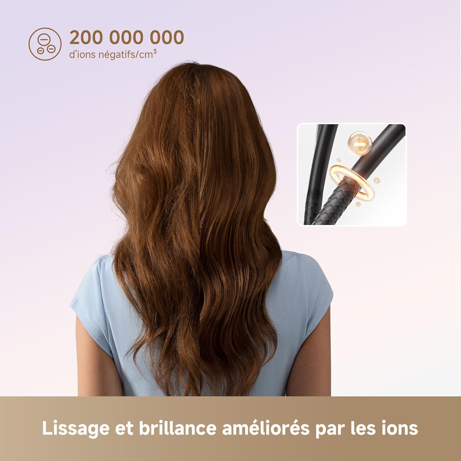 DREAME - Mini Flow - 270g - séchage rapide, moteur 100 000RPM, ions, 5 modes