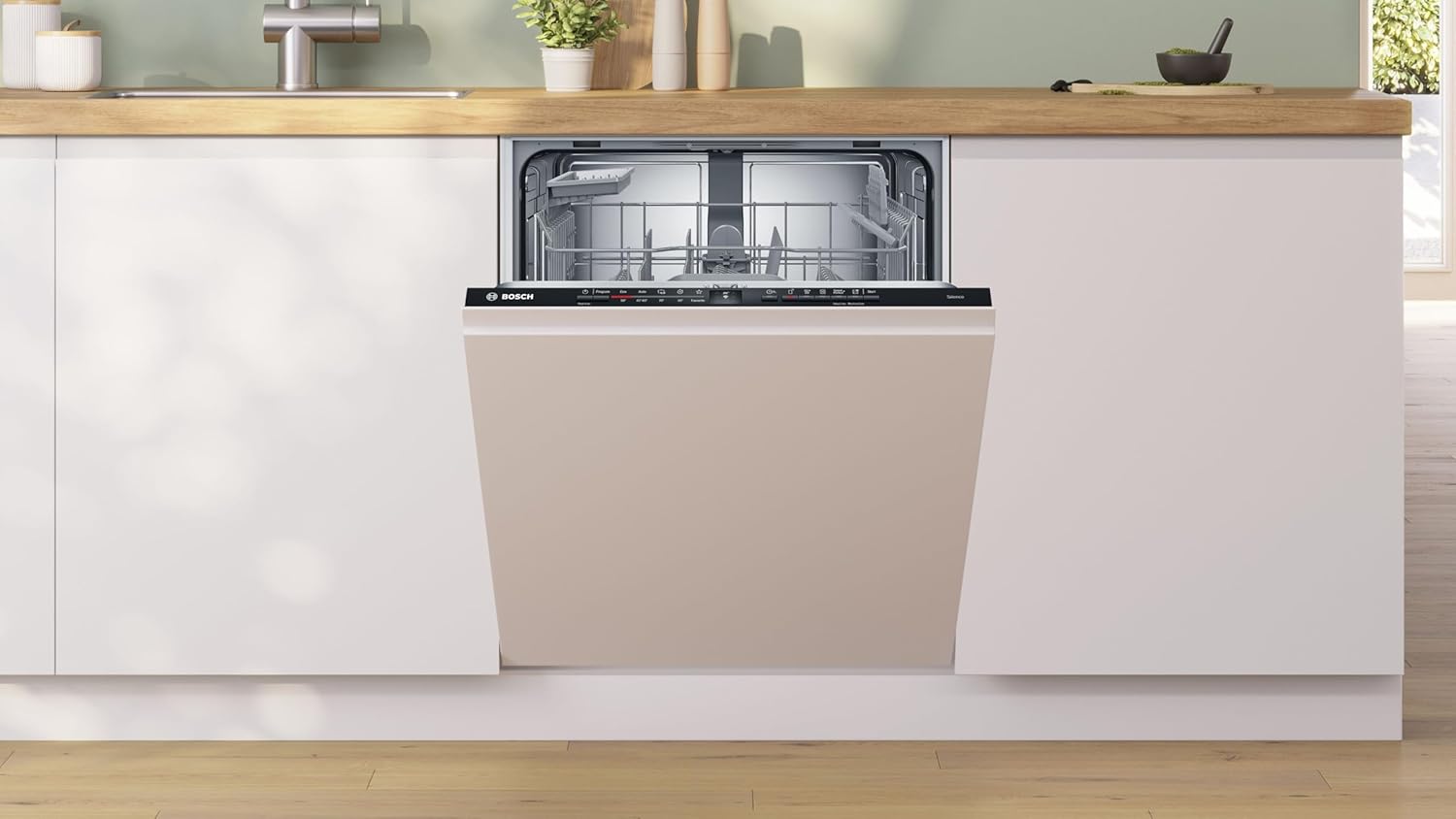 Bosch - lave-vaisselle Série 2 60 cm encastrable silencieux SMV2HTX02E