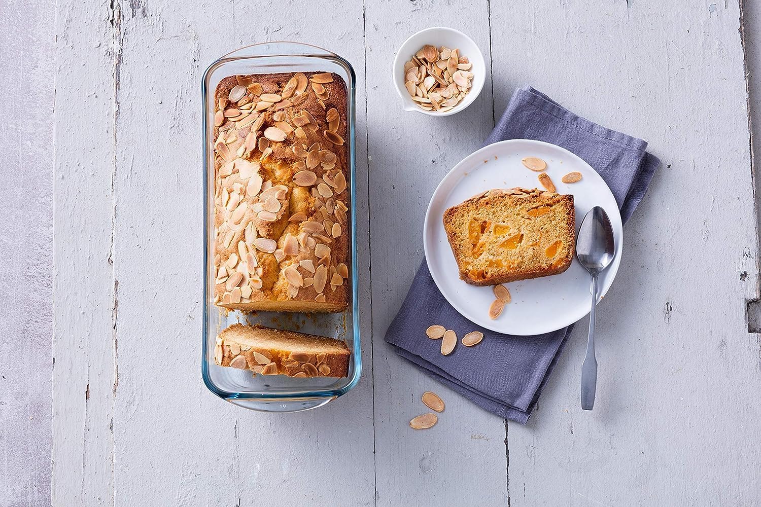 Pyrex - Bake & Enjoy moule à cake en verre 28x12x8 cm, résistant