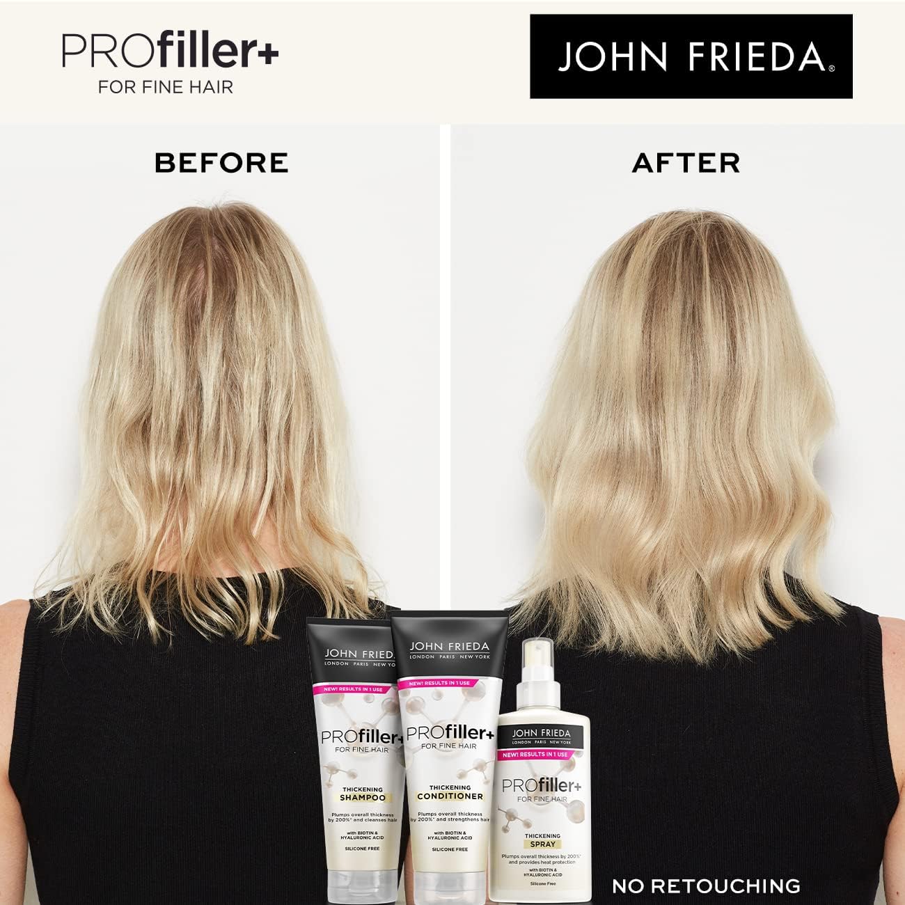 Nova Engel - Profiller+ Spray cheveux fins 150ml, volume NOVAENGEL