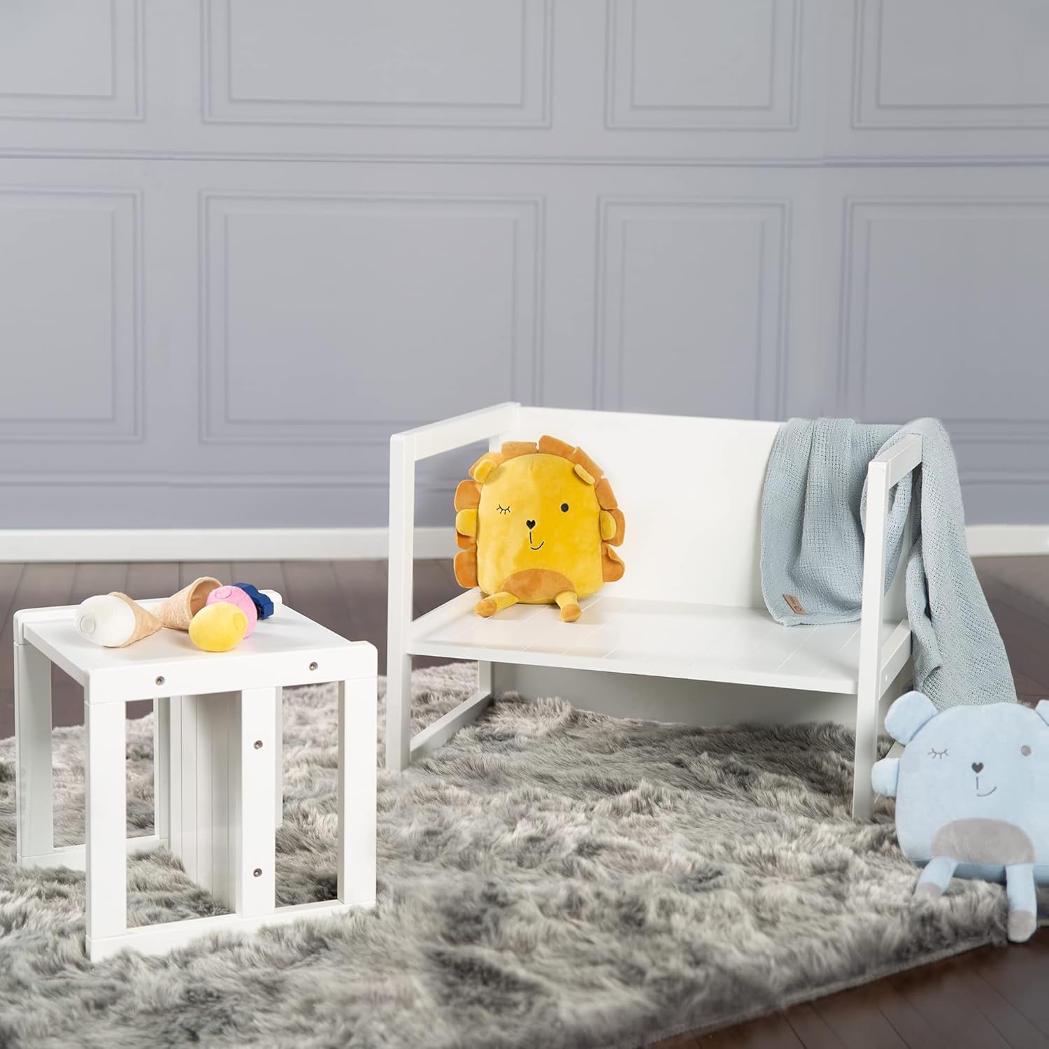 roba - Chaise enfant réversible 3 hauteurs - 30x30 cm - 60 kg max